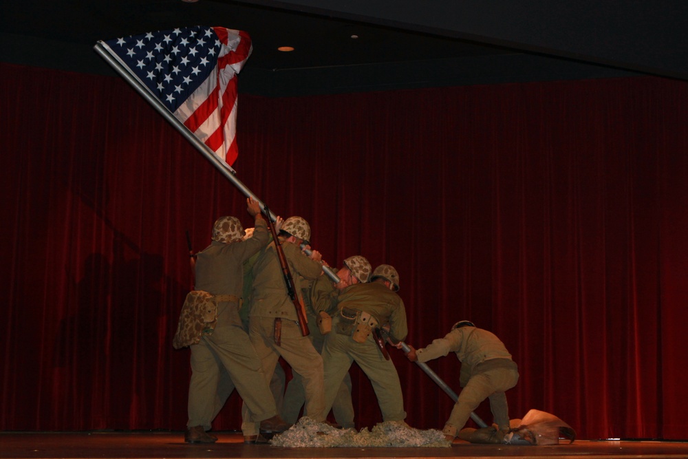 Marines observe 70th anniversary of the Battle of Iwo Jima