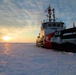 USCGC Bristol Bay ice liberty in Lake Erie