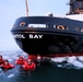 USCGC Bristol Bay ice liberty in Lake Erie