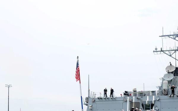 USS Normandy deployment