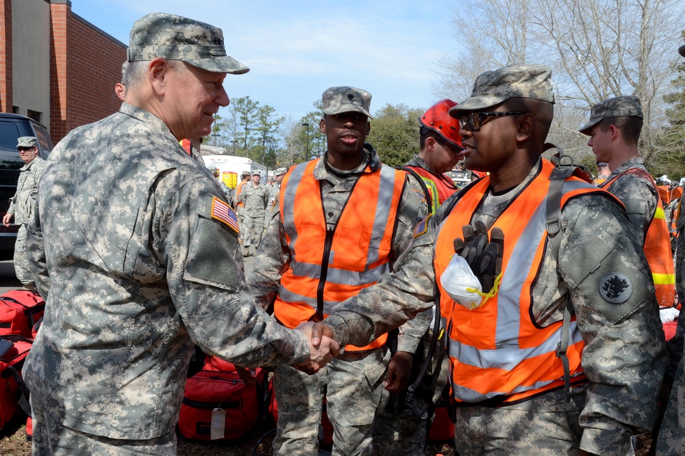 Vigilant Guard 2015, South Carolina