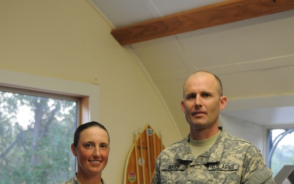 Bridges, Berton named 311th ESC Best Warriors 2015