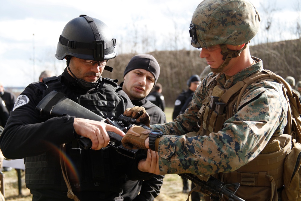 U.S. &amp; Romanian Forces Conduct Bilateral Training