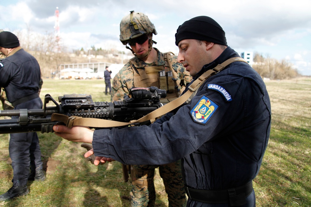 U.S. &amp; Romanian Forces Conduct Bilateral Training