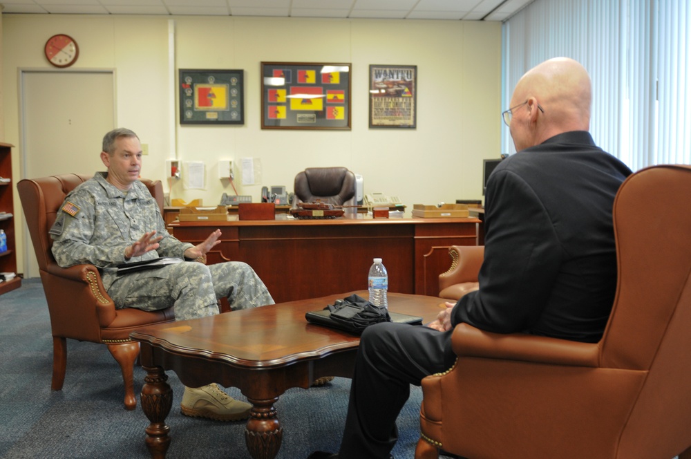 Ret. III Corps general visits Fort Hood and veterans