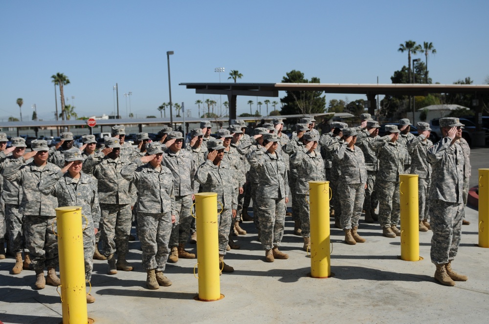 79th Sustainment Support Command Retirement Ceremony for Col. Peggy Stradford and Lt. Col. Samuel Bettwy, March 7, 2015.
