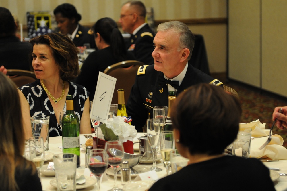 79th Sustainment Support Command Retirement Dining In for Col. Peggy Stradford and Lt. Col. Samuel Bettwy, March 7, 2015