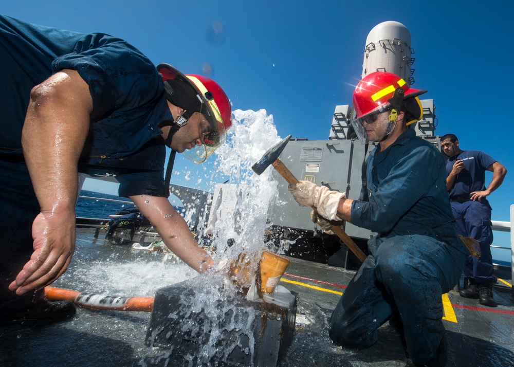 Coast Guard life underway aboard CGC Boutwell