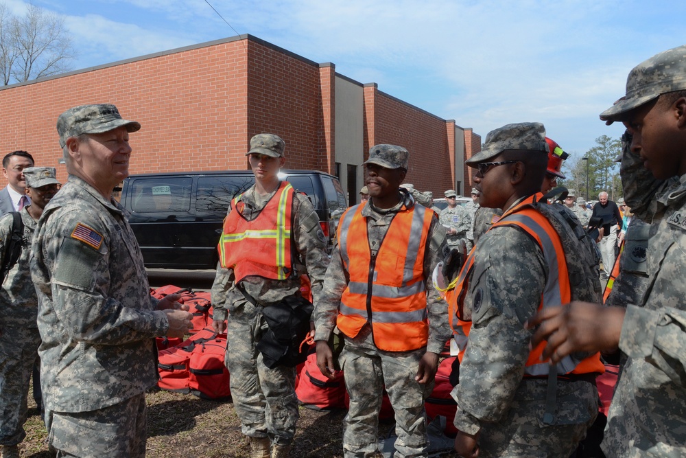 Vigilant Guard 2015, South Carolina