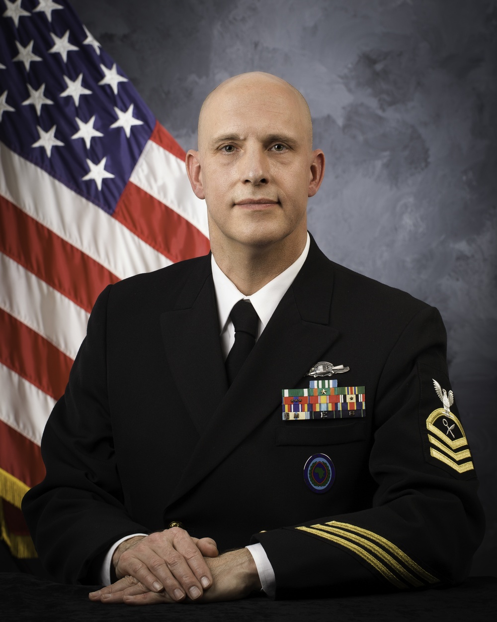 Official portrait, Chief Intelligence Specialist Timothy L. Francis, United States Naval Reserve