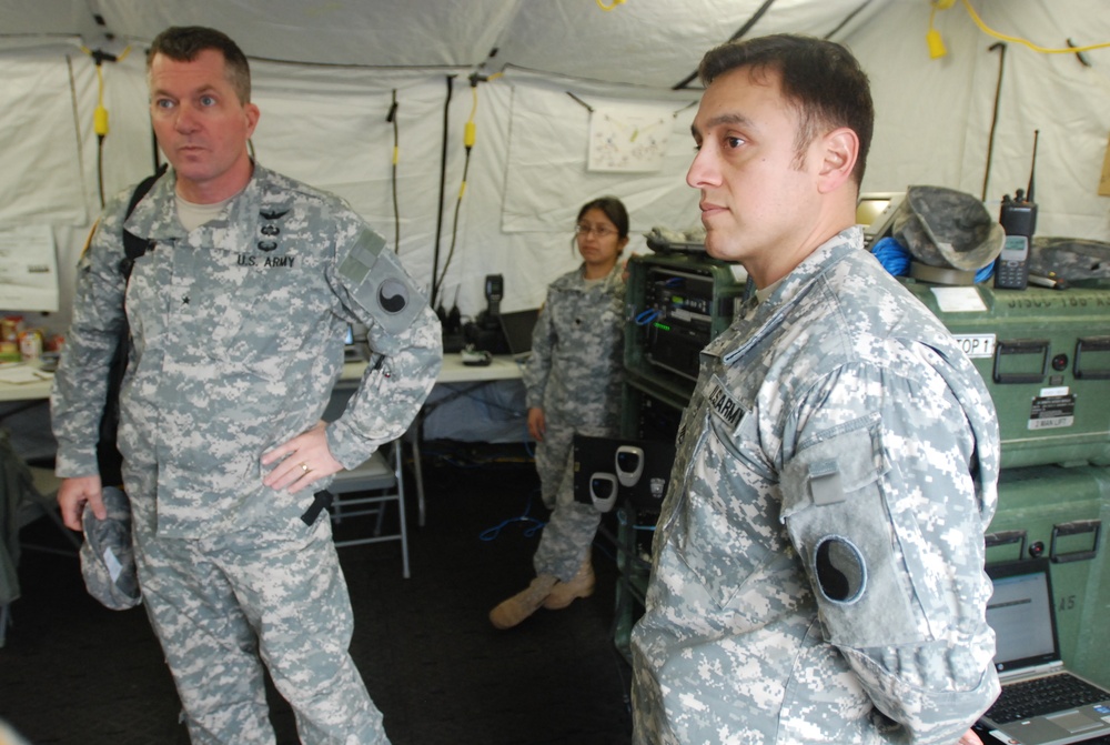 29th ID deputy commander visits troops at Vigilant Guard