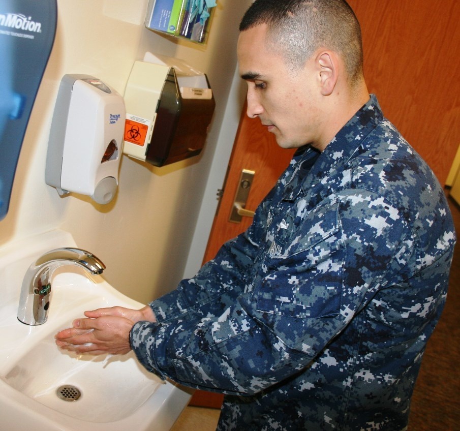 Keeping hand hygiene program a successful wash at Naval Hospital Bremerton