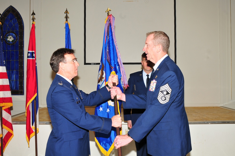 Mississippi Air National Guard change of responsibility