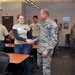 Chief Cody meets with Delayed Entry Program Airmen