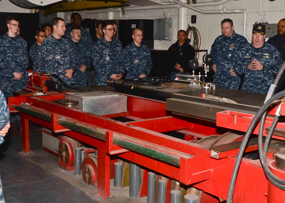 USS Frank Cable action