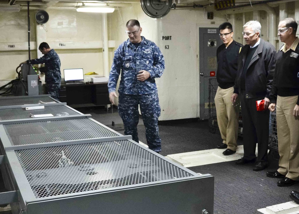 USS Frank Cable action