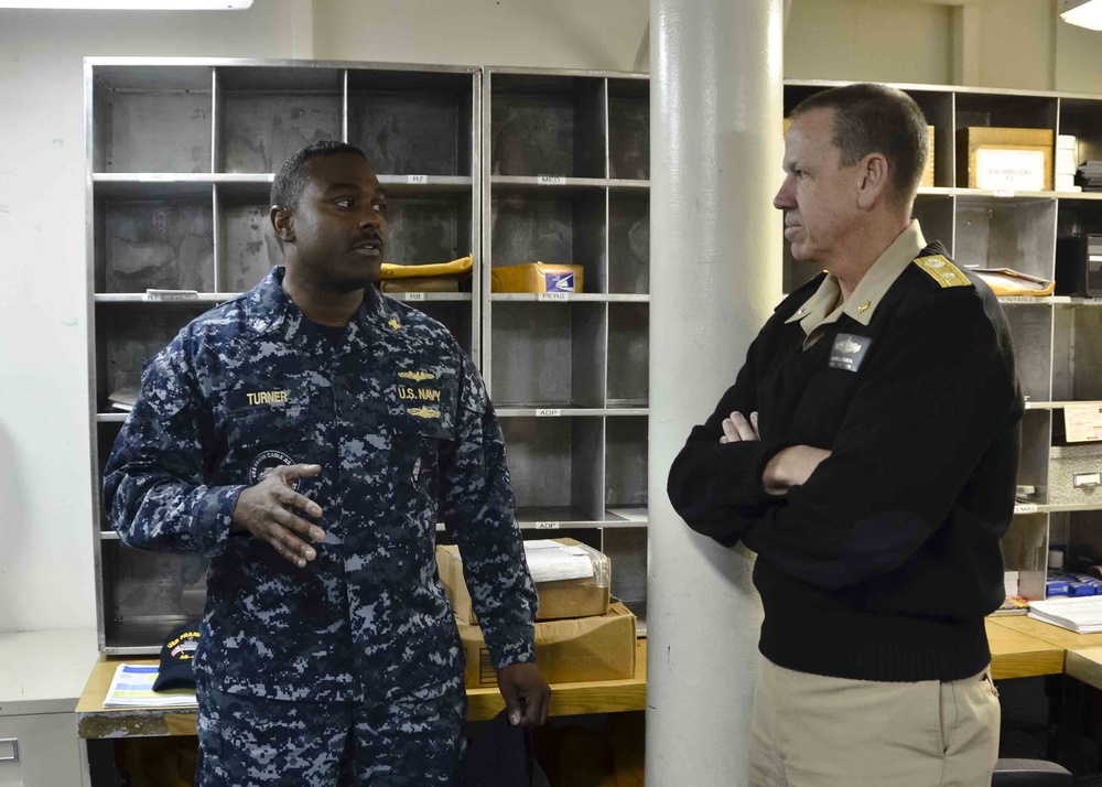 USS Frank Cable action