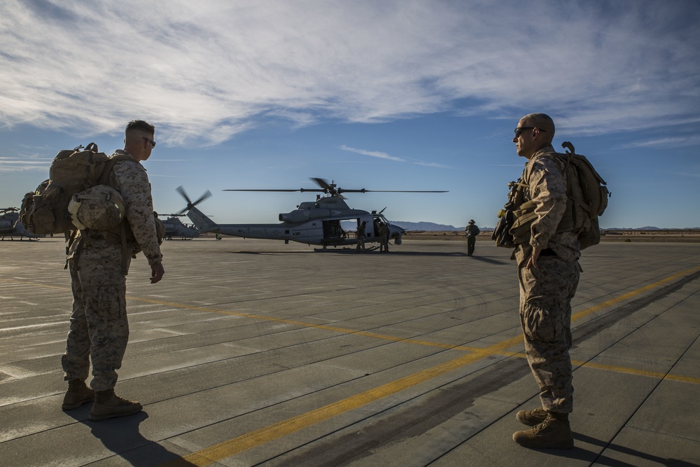 4th Marines Commands From Above during ITX 2-15