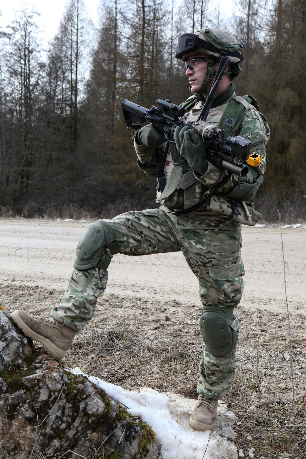 Georgian mission rehearsal exercise