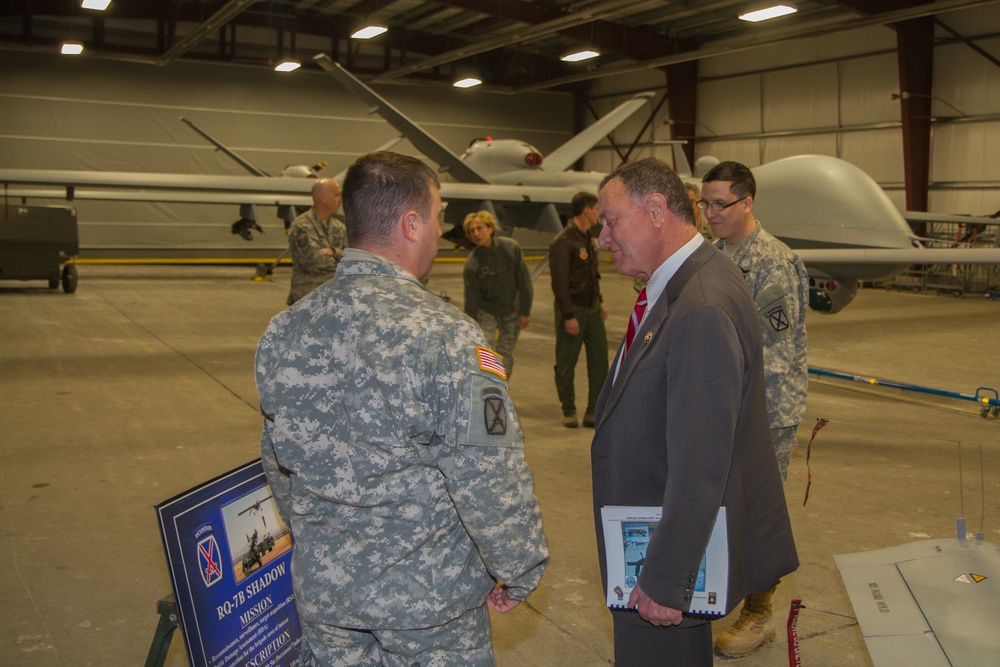 Congressional Delegation visits Fort Drum