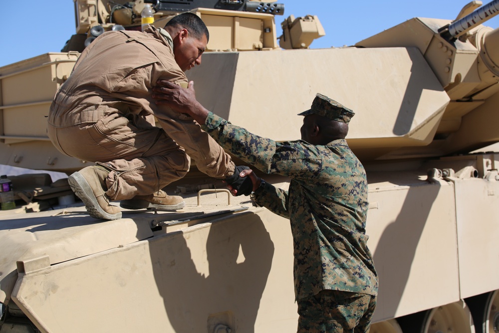 Integrated Task Force Marines welcome Sergeant Major of the Marine Corps