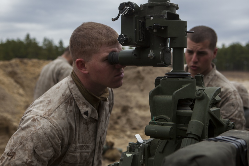 2D Transportation Support Battalion Marines experience a day with 2nd Battalion 10th Marine Regiment