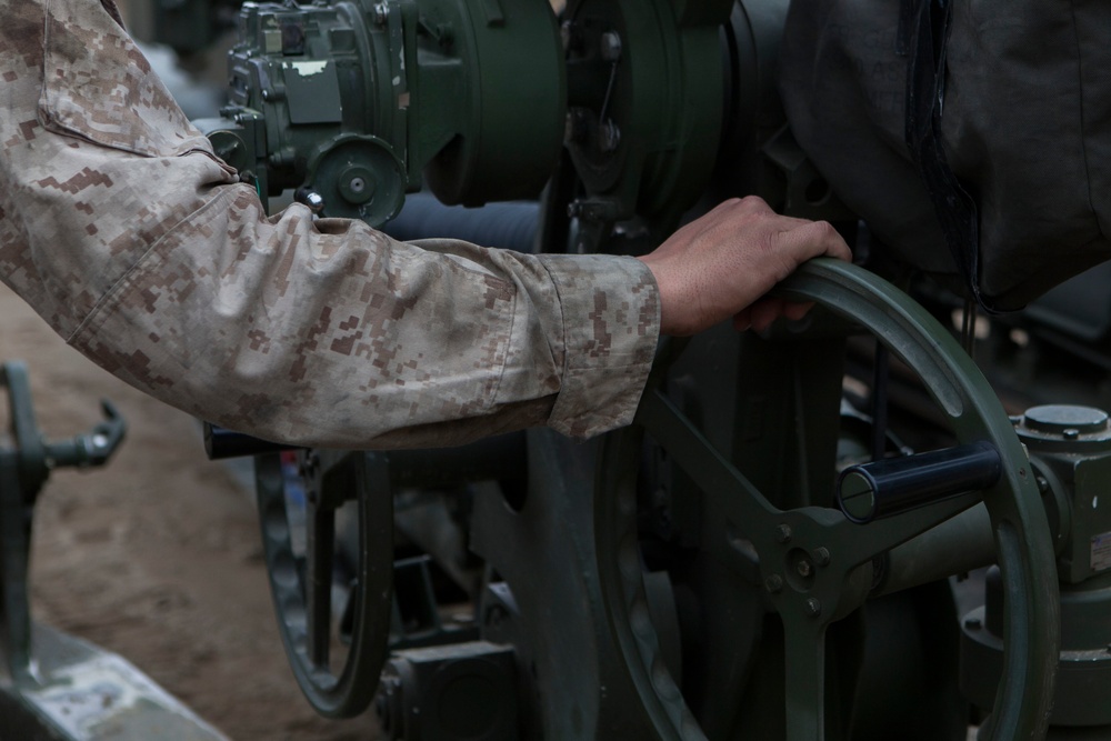 2D Transportation Support Battalion Marines experience a day with 2nd Battalion 10th Marine Regiment