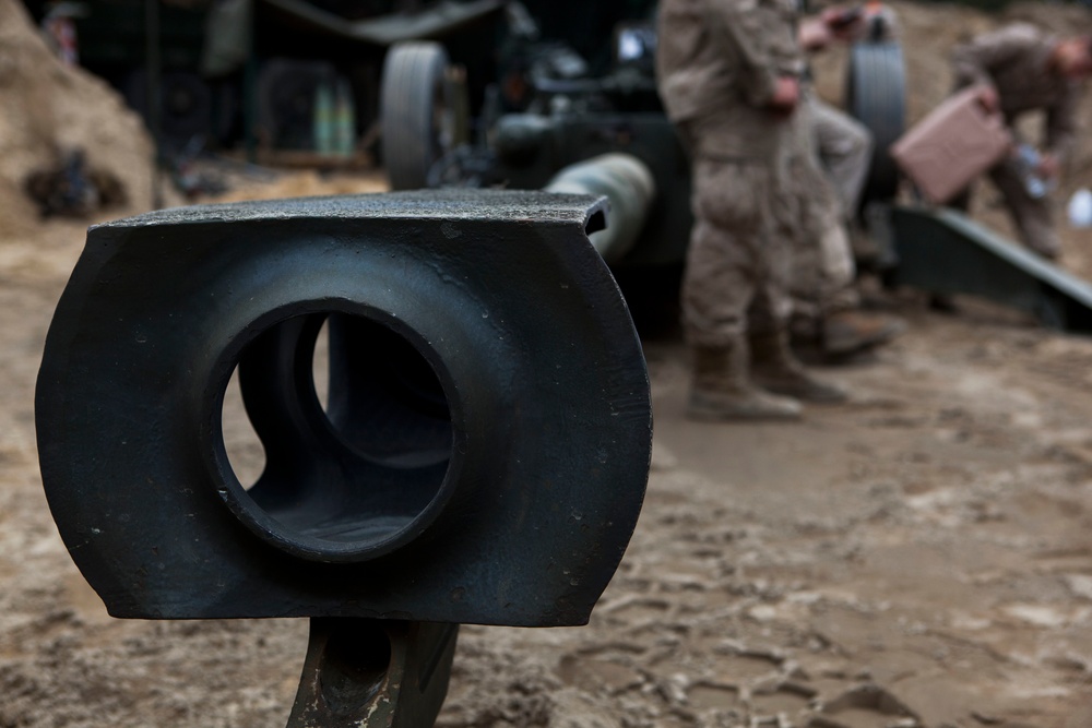 2D Transportation Support Battalion Marines experience a day with 2nd Battalion 10th Marine Regiment