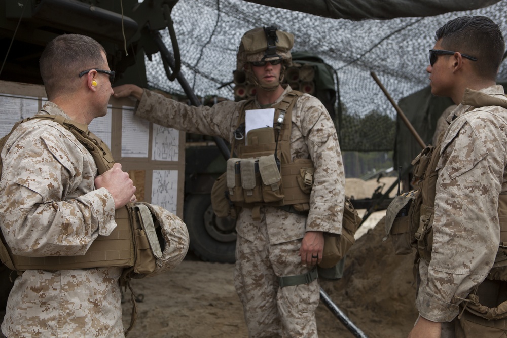 2D Transportation Support Battalion Marines experience a day with 2nd Battalion 10th Marine Regiment