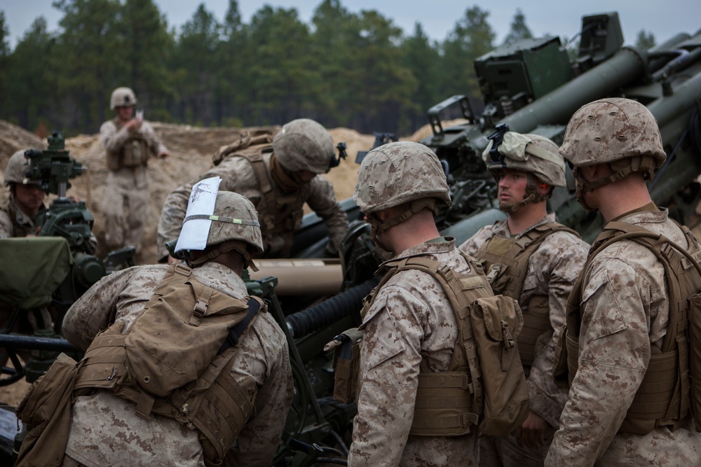 2D Transportation Support Battalion Marines experience a day with 2nd Battalion 10th Marine Regiment