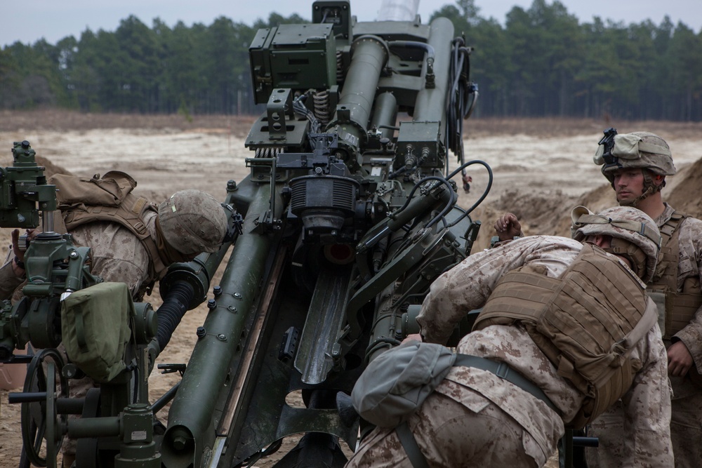 2D Transportation Support Battalion Marines experience a day with 2nd Battalion 10th Marine Regiment