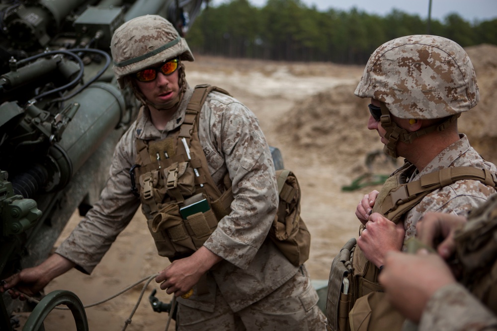 2D Transportation Support Battalion Marines experience a day with 2nd Battalion 10th Marine Regiment