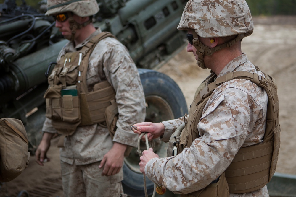 2D Transportation Support Battalion Marines experience a day with 2nd Battalion 10th Marine Regiment