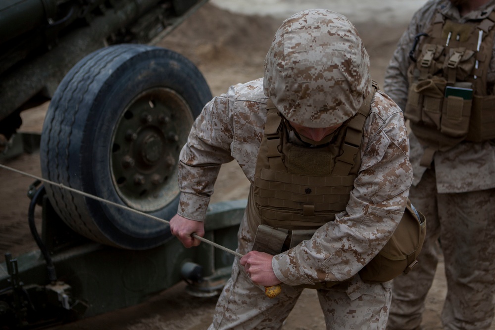 2D Transportation Support Battalion Marines experience a day with 2nd Battalion 10th Marine Regiment