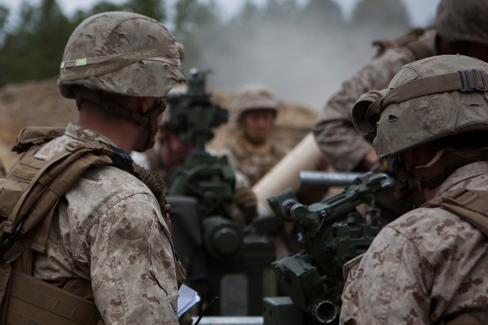 2D Transportation Support Battalion Marines experience a day with 2nd Battalion 10th Marine Regiment