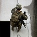 Down and Out: MAGTF Marines rappel with Special Forces