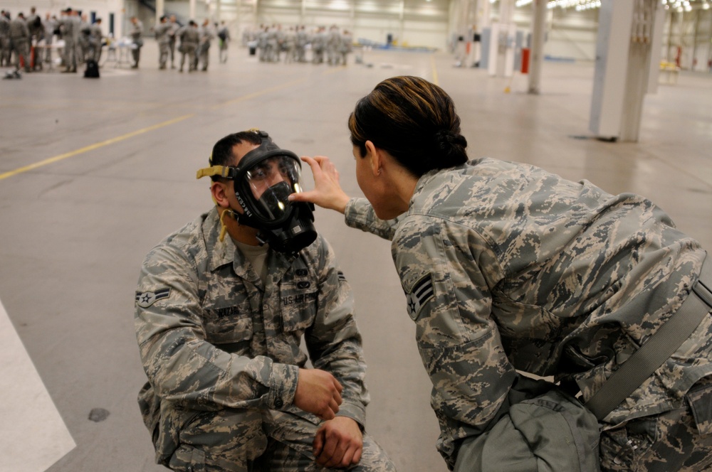 Global Dragon deployment for training