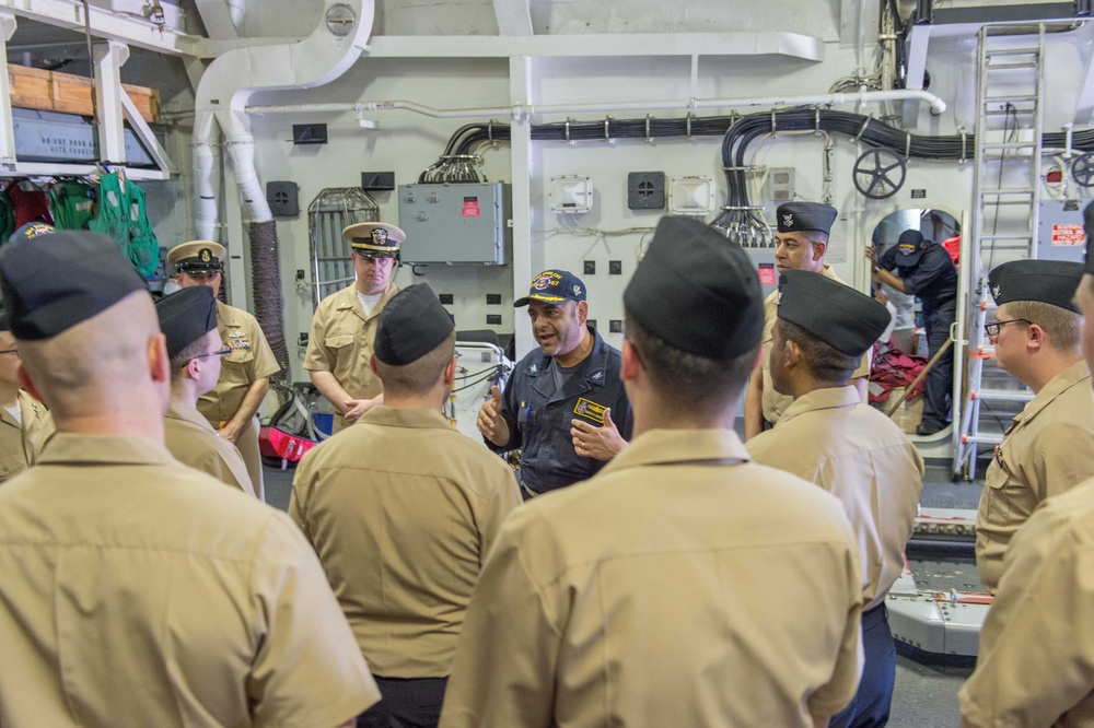 USS Shiloh operations