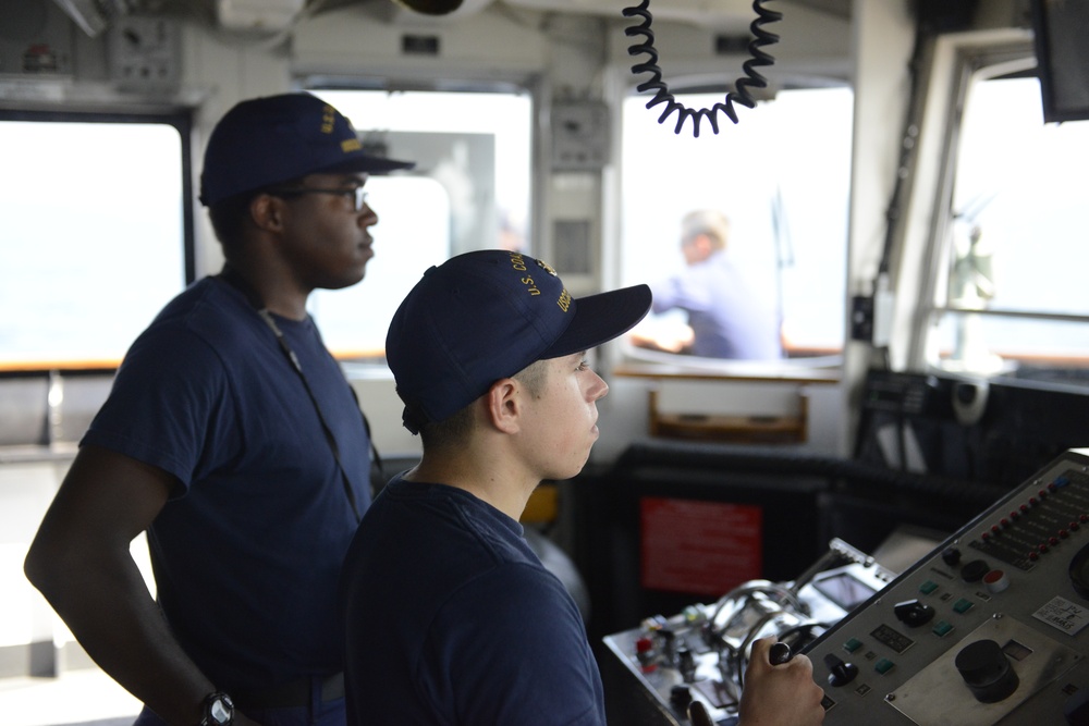 Coast Guard Cutter Active Pacific patrol