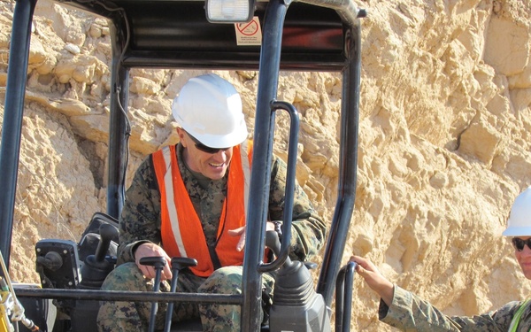 Marines with 7th ESB, 1st MLG support JTF-N road project in El Centro, California