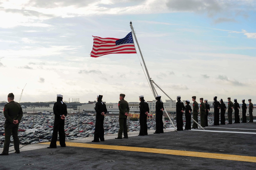 USS Theodore Roosevelt action