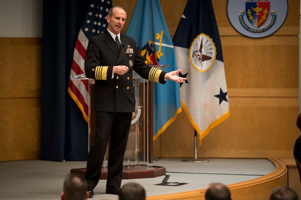 Greenert at National Defense University strategic leadership forum