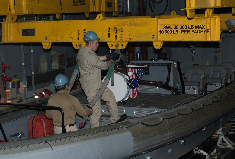 USS Fort Worth operations