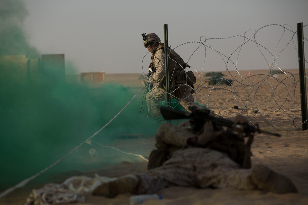 24th Marine Expeditionary Unit Conducts Live Fire Training