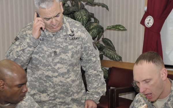 Command Sgt. Maj. Castillo puts spotlight on senior NCOS