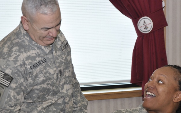Command Sgt. Maj. Castillo puts spotlight on senior NCOS