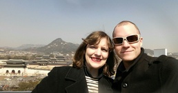 Siblings meet in Seoul