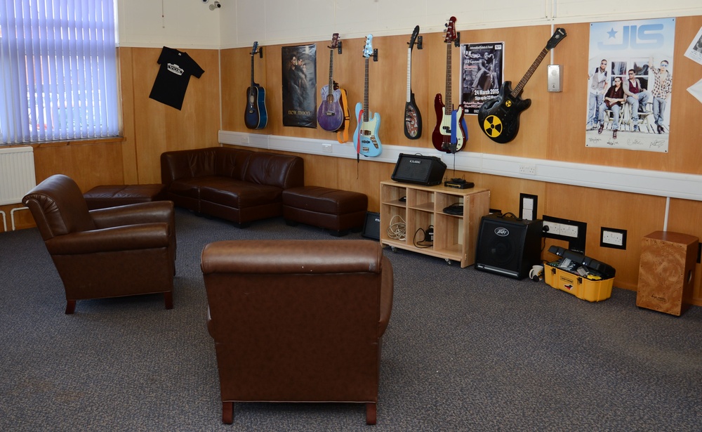 New music room opens for Airmen to jam, make friends