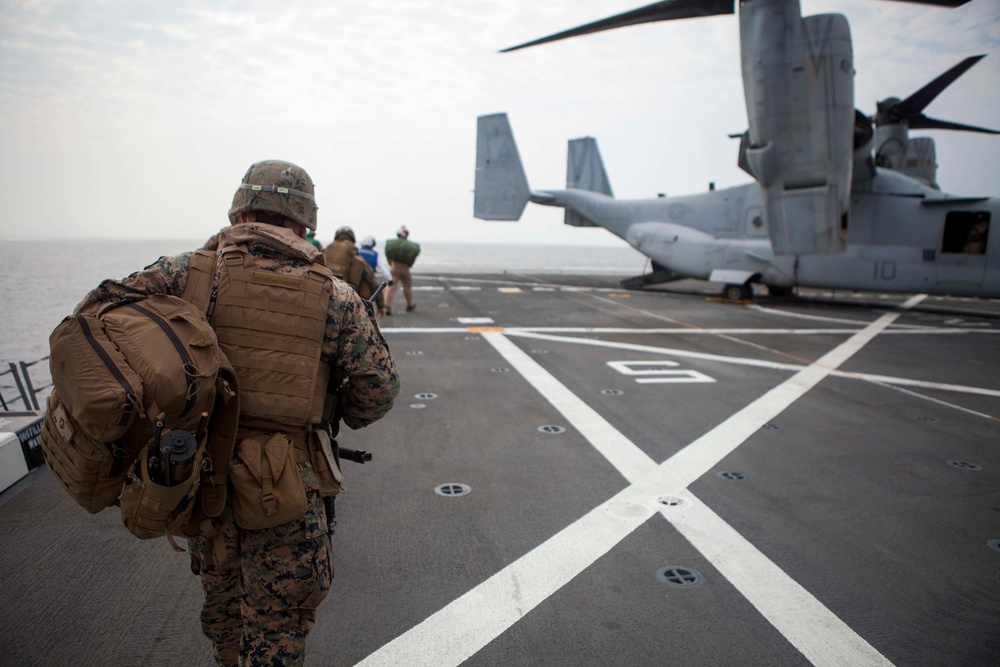 Marines Conduct an Aerial Reconnaissance