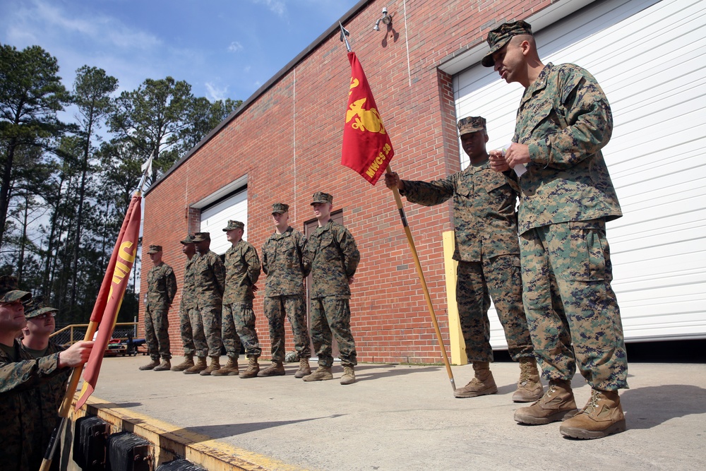 MWCS-28 Marines earn Leonidas Award, page in squadron history